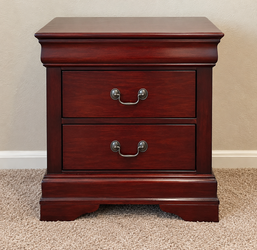 Wooden nightstand