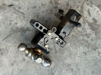 Brok drop hitch tri ball