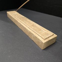 Handmade Travertine Stone Incense Holder