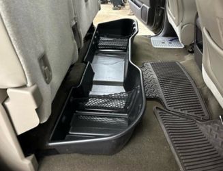 2015 - 2019 Chevy Silverado/GMC Sierra 2500 HD Under Rear Seat Storage Box Cargo Tray