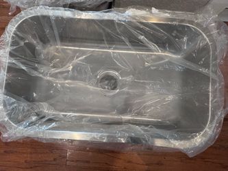 Brand new kitchen sink