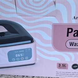 Wattne Paraffin Wax Machine for Hands & Feet – Paraffin Wax Warmer Moisturizing Kit with Auto-Timer & Precision Temperature Control, Paraffin Wax Bath