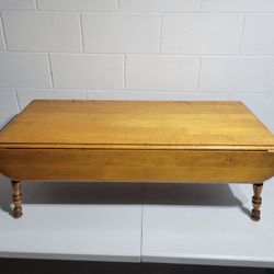 Mid Century Drop Leaf Coffee Table 