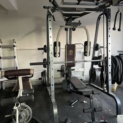 Full Gym Equipment Set 