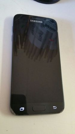 Samsung S7 black for part only please read description