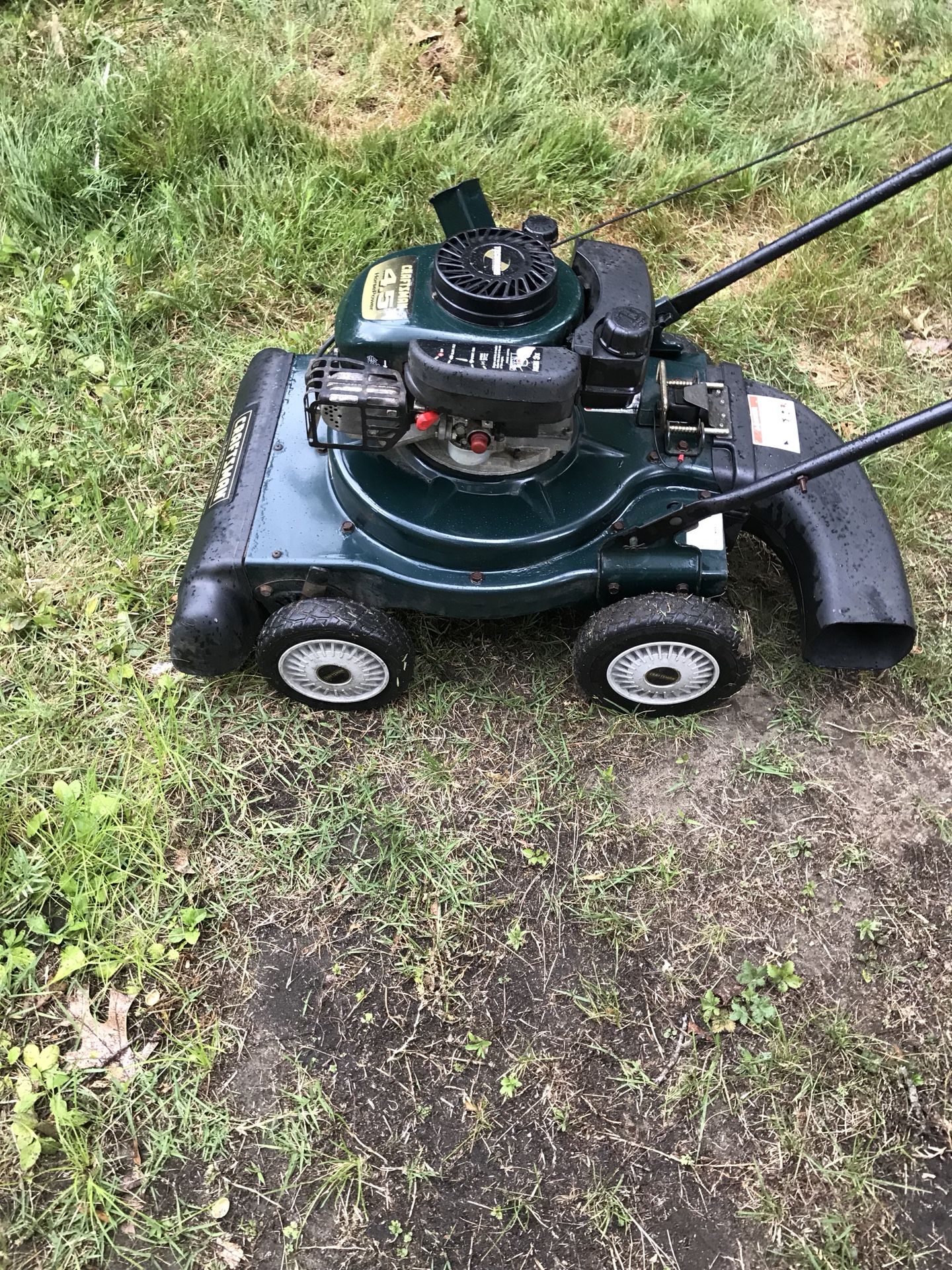 Craftsman 4.5 hp yard chipper, shredder, blower, vacuum 4 in 1 for Sale