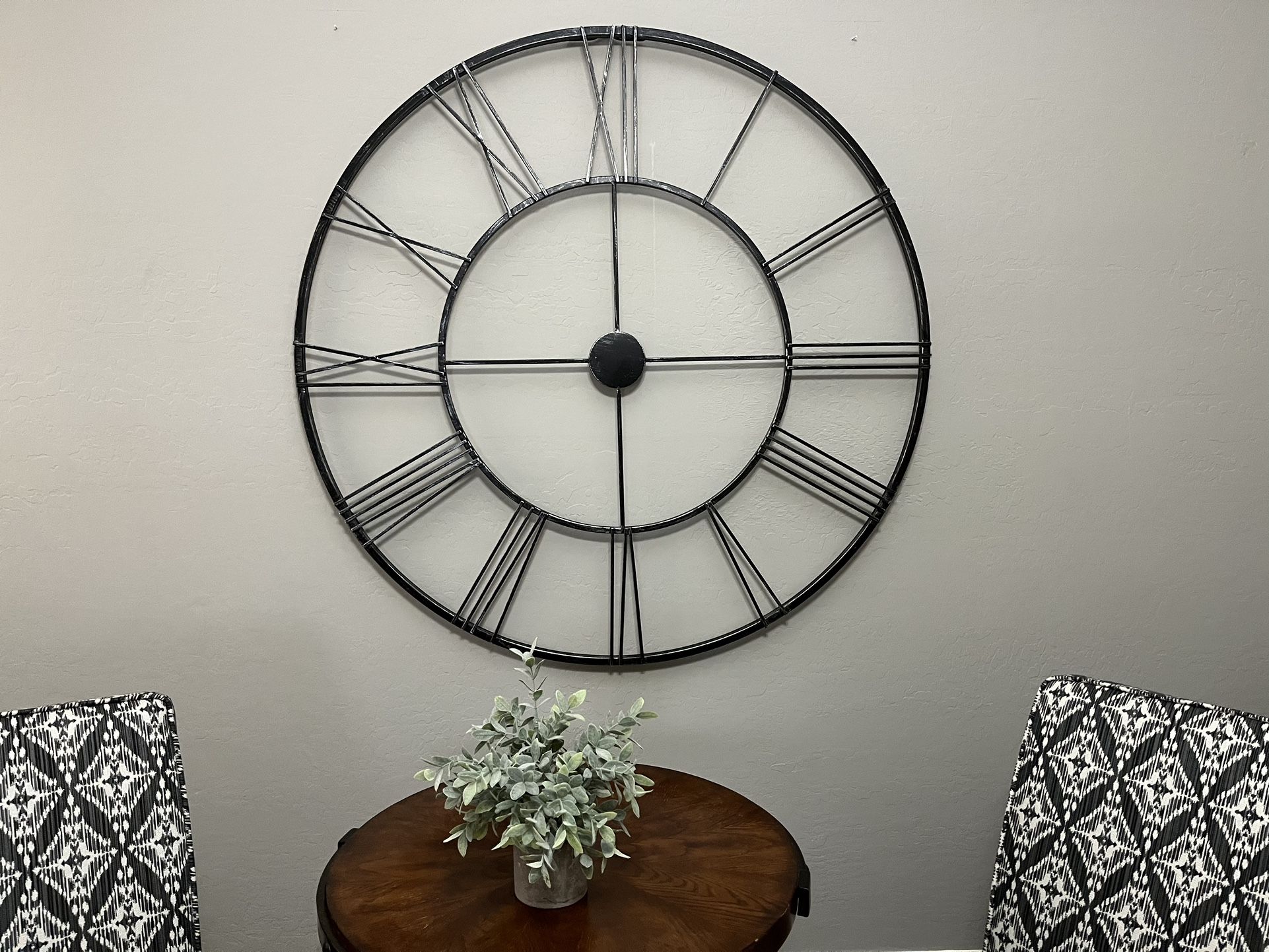 Large Faux Wall Clock (Magnolia Market)