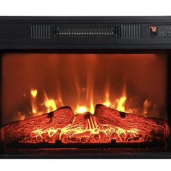 23” electric fireplace