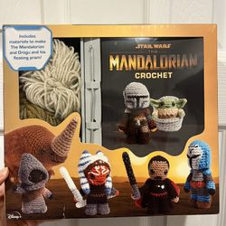 Cyber Monday Sale Week! NWT Star Wars Mandalorian Crochet Kit 