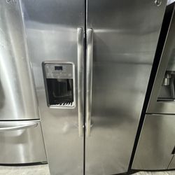 Ge Refrigerator Stainless Steel 36 "width 