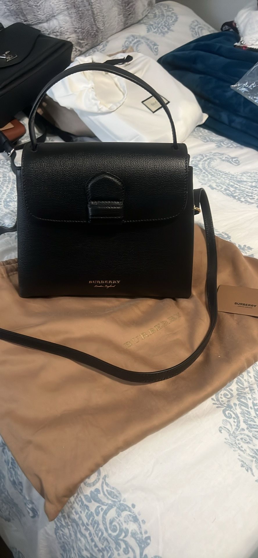 Leather Burberry Bag