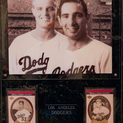 World Series Heroes Don Drysdale & Sandy Koufax 