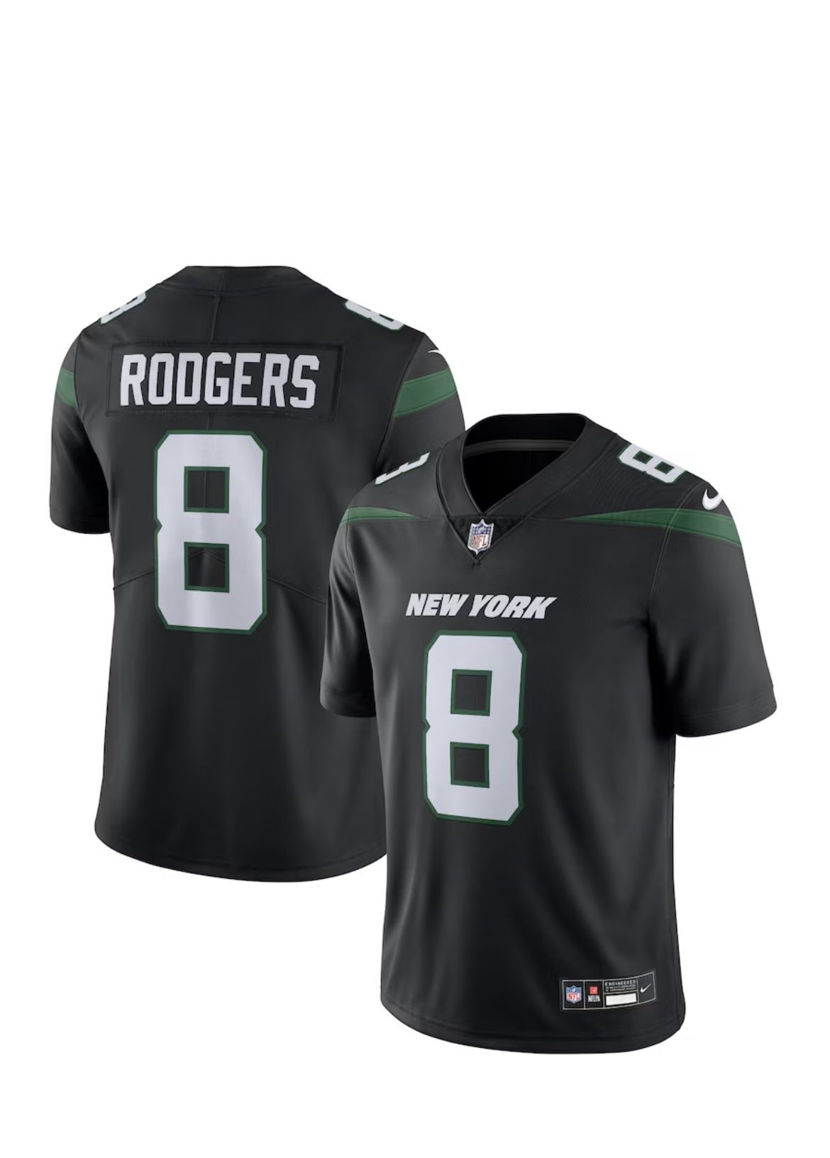 Aaron Rodgers New York Jets Nike Vapor Untouchable Limited Jersey