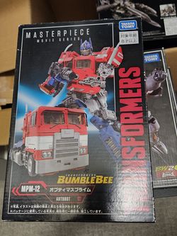 Takara Tomy Transformers MPM-12 Bumblebee Movie Optimus Prime CIB