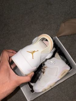 air jordan 6 gold hoops