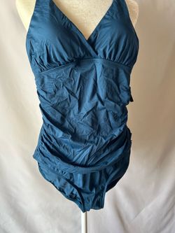 swimwear, one full piece tummy control size 10