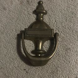 Solid Brass Door, Knock