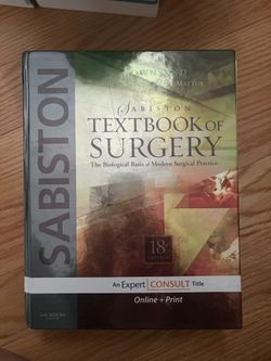 Sabiston Textbook Of Surgery 18th Edition