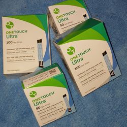 ONE TOUCH ULTRA, TEST Strips 2 Box 💯  And 2 Box 50 Count 