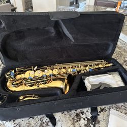 Brand New saxophone never opened