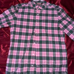 Pink (M) BURBERRY SHIRT 