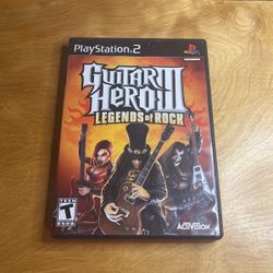 PlayStation 2 / PS2 - Guitar Hero 3