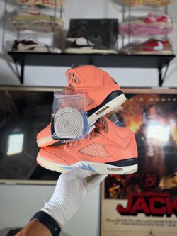 DJ Khaled x Air Jordan 5 “We The Best — Crimson Bliss” Size 10.5 DS