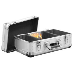 Odyssey KCD200SIL, Krom Series DJ Case for 5-Inches Media Disc - Silver