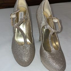 Gold Steve Madden Heels