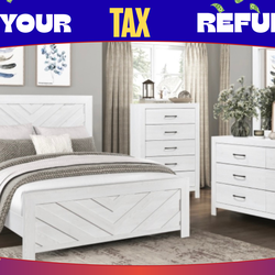 4 PC QUEEN BEDROOM SET