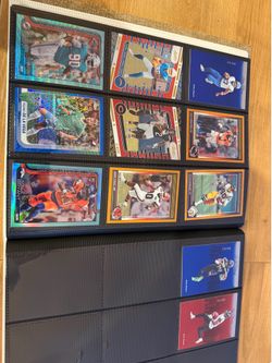 numbered football cards