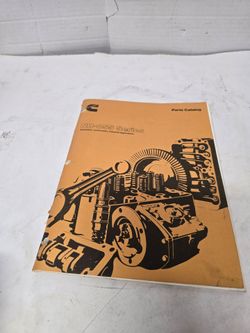 Cummins NH-855 Series Engine Parts Catalog covering automotive, construction, and industrial applications.