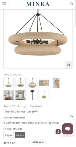Minka Lighting Aeris Pendant Light