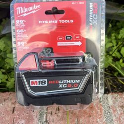 Milwaukee M18 18-Volt 5.0 Ah Lithium-Ion XC Extended Capacity Battery Pack