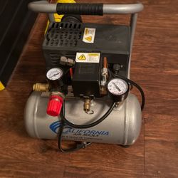 California Quiet Air Compressor. 