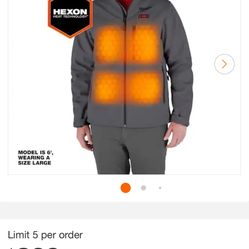 Milwaukee Heated Jacket Size M