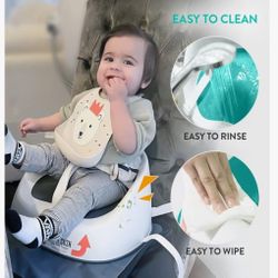 Prince Lionheart Baby Booster Squish (Soft) Toddler Seat - Ages 1 to 5 - Open Box/ New