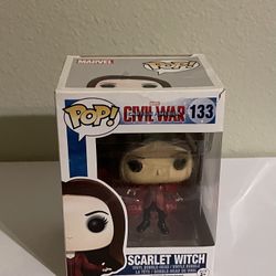 Funko Civil War Captain America Scarlet Witch Pop! Vinyl Figure