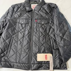 Men Levi’s Jackets Puffer Fur All Brand New 