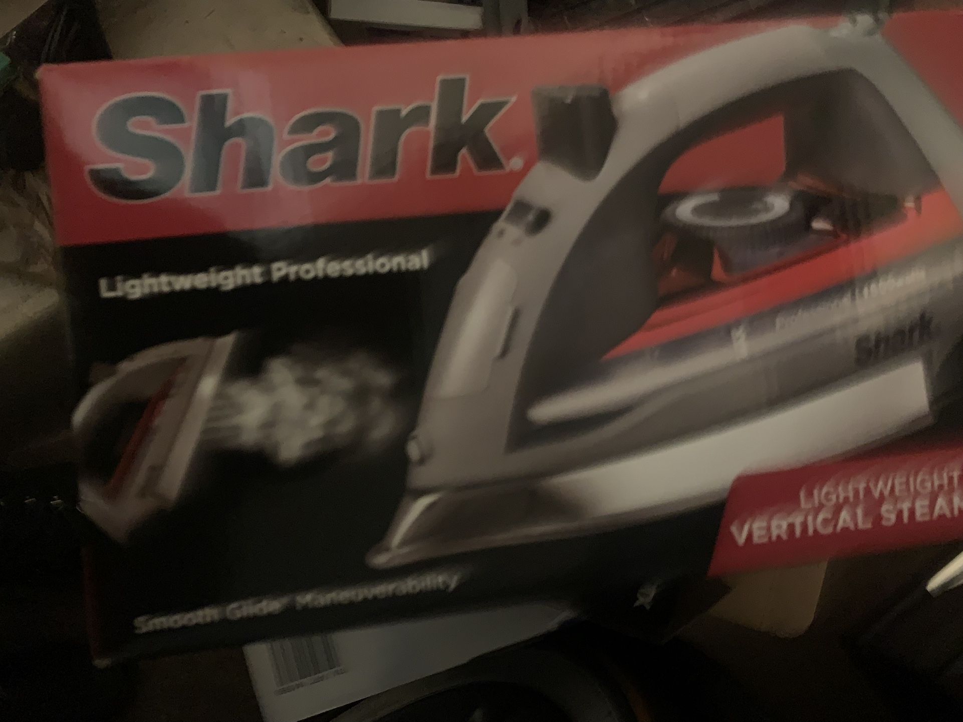 SHARK LIGHTWEIGHT PROFESSIONAL IRON BRAND NEW