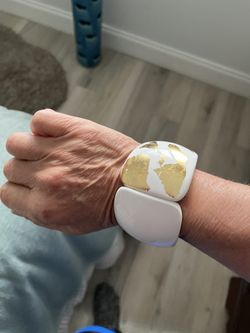 Bracelet White And Gold 