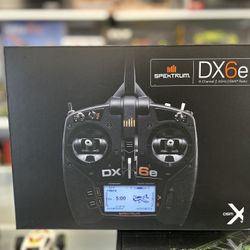 Spektrum DX6E 6- Channel Transmitter Only.