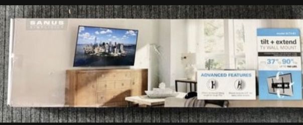 New :: Sanus  Tilting / Extending  TV Wall Mount :: 37” x 90” ::