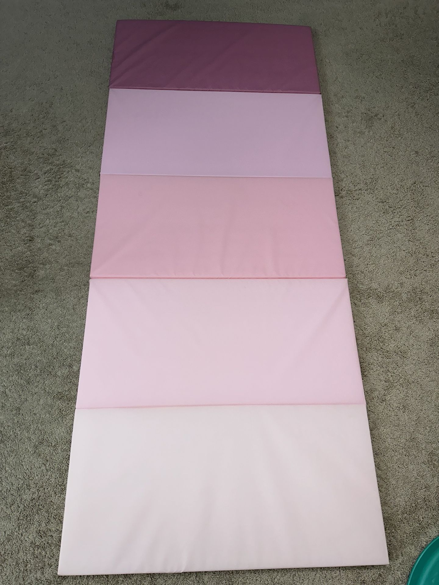 Ikea gymnastics mat pink shop