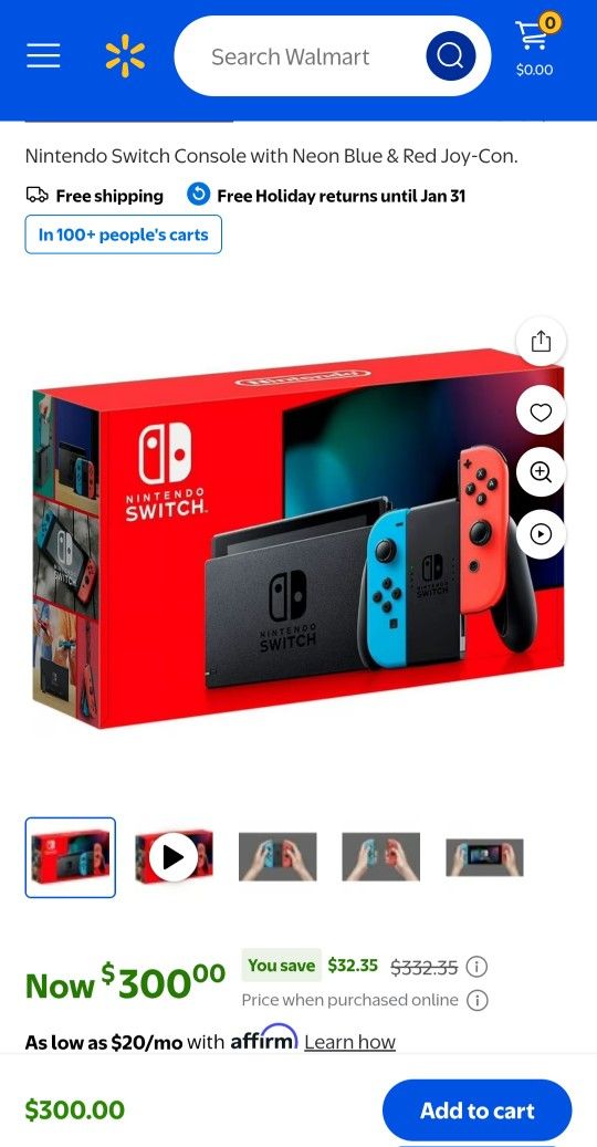 Nintendo Switch Console