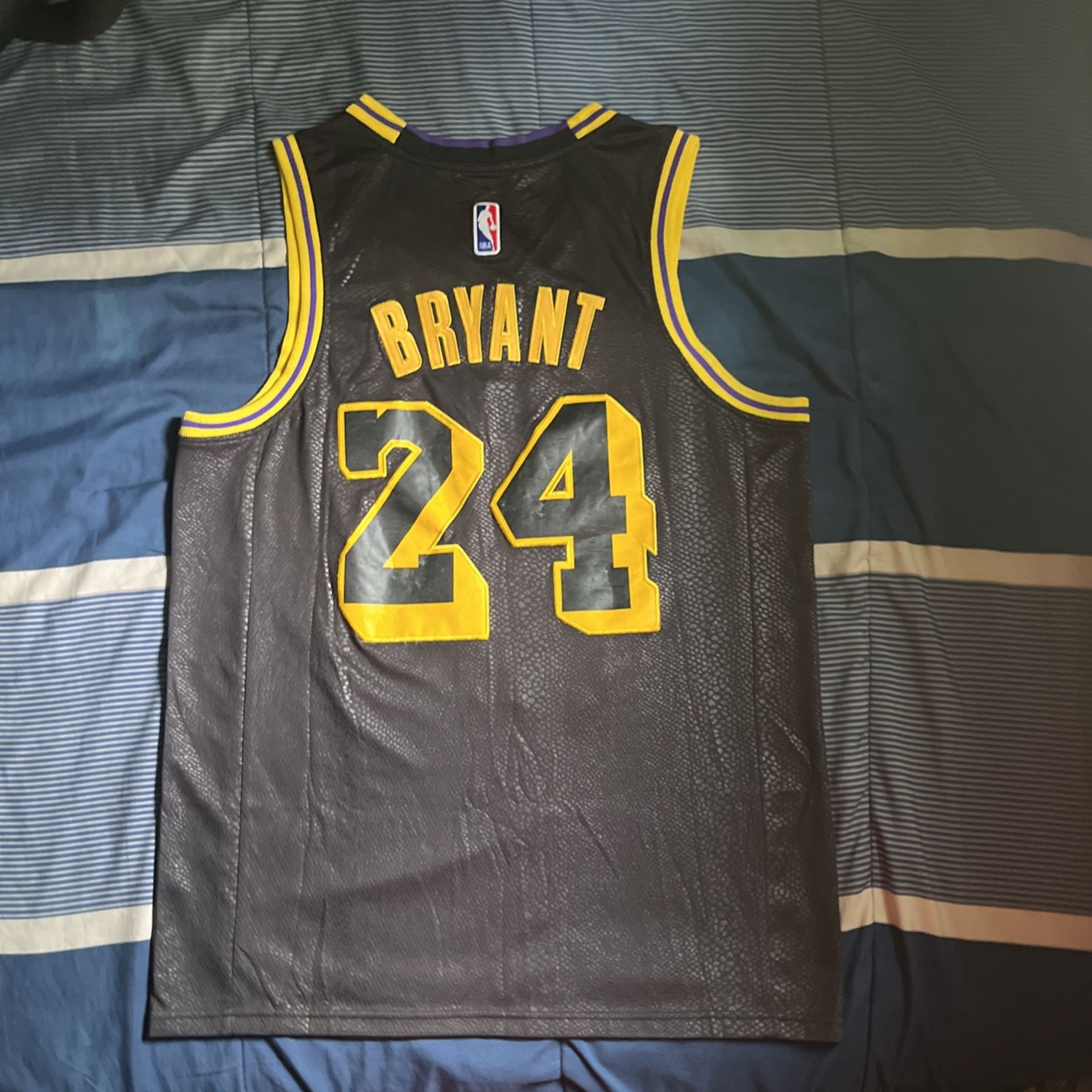 Nike Kobe Mamba Mentality Los Angeles Lakers City Edition Swingman Jersey