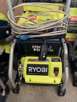 Pressure Washer 1700 PSI Ryobi Washer Tool Cleaner Home Garage
