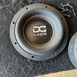 8” DC Audio Subs