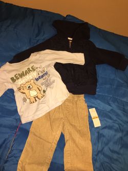 Toddler boys 3 piece outfit
