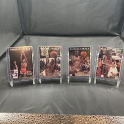 9 Michael Jordan Basketball Cards